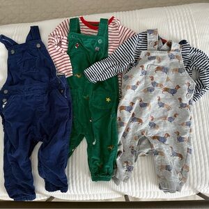 Baby Boden Overalls Bundle